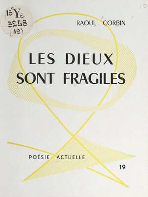cover image of Les dieux sont fragiles